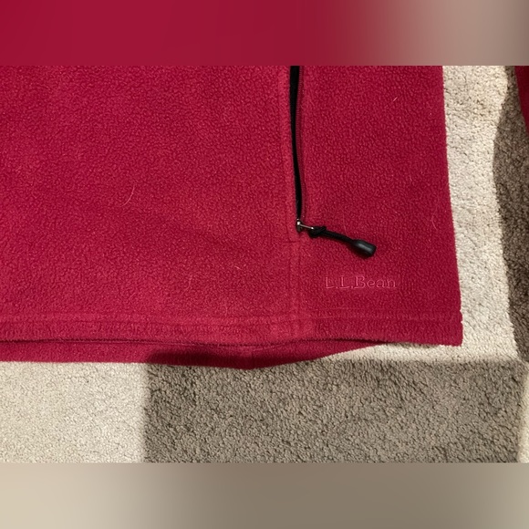 Women’s LL Bean Fleece Snap Pullover - Picture 2 of 7